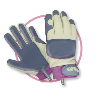 Clip Glove Leather Palm Ladies Small - image 1