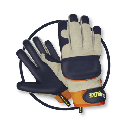 Clip Glove Leather Palm Mens Medium - image 1