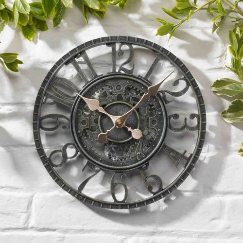 Clock Newby Mechanical Verdigris - image 3