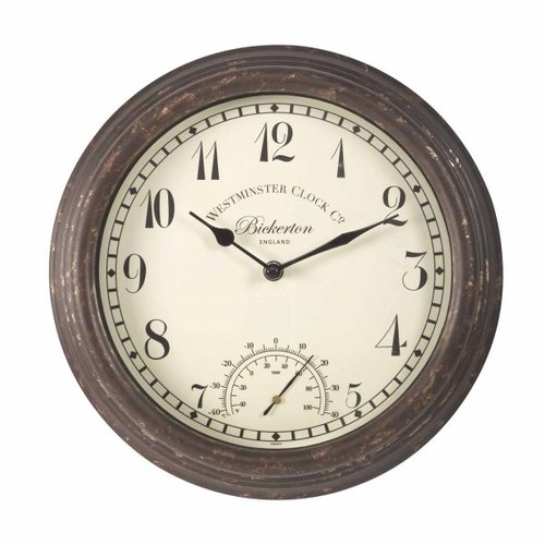 Clock & Thermometer 12" Bickerton - image 2