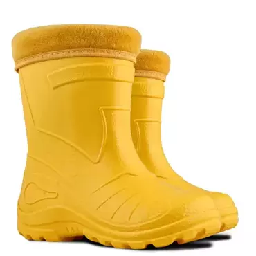Eva Kids Boots Yellow Size 8