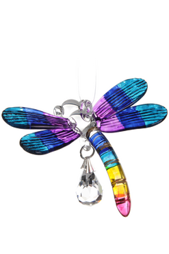 Fantasy Glass Dragonfly Tropical