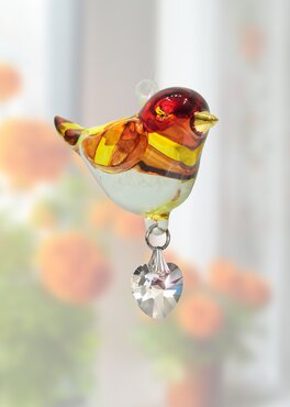 Fantasy Glass Pretty Little Bird Goldfinch - image 2