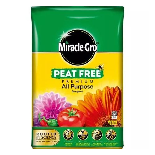 Miracle-Gro Premium All Purpose Peat Free Compost (40L)