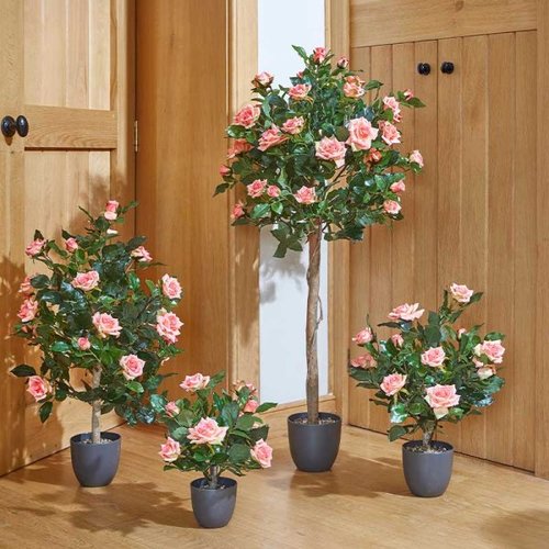 Faux Regent's Rose Perfect Pink 120cm - image 2