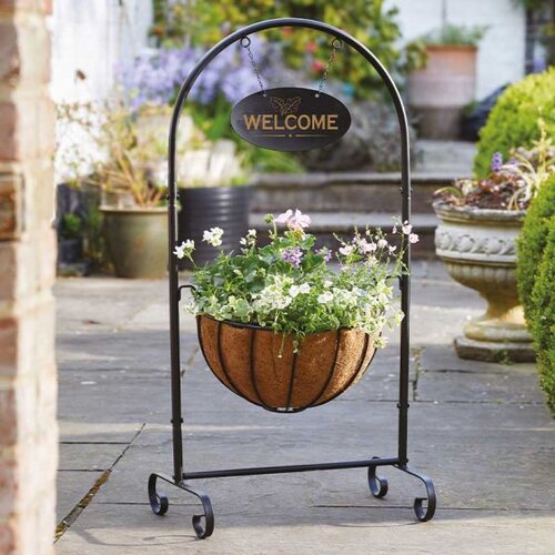 Welcome Planter Deluxe 14"