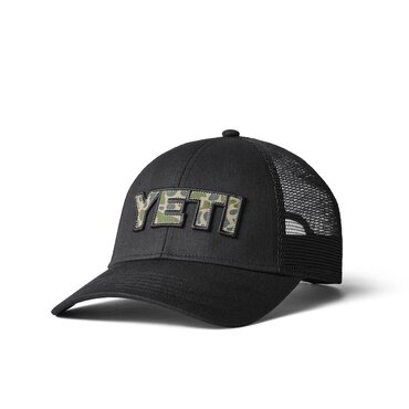 YETI Black Camo Logo Trucker Hat - image 2