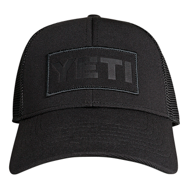 YETI Black Patch Trucker Hat - image 1