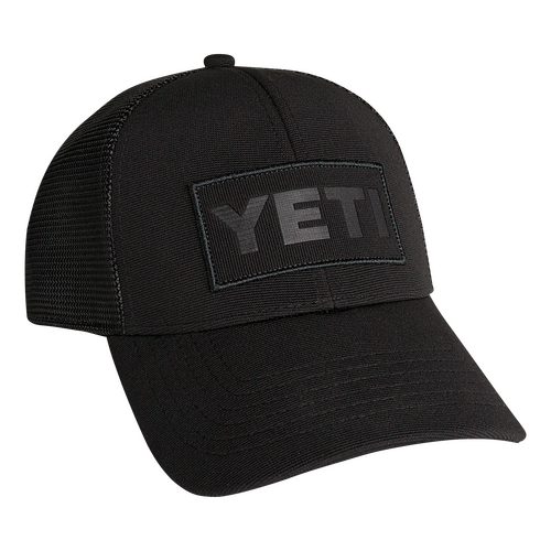 YETI Black Patch Trucker Hat - image 2