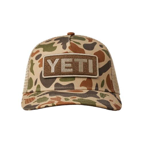 YETI Brown Full Camo Trucker Hat - image 1