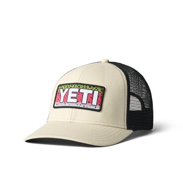 YETI Cream Rainbow Trout Trucker Hat - image 2