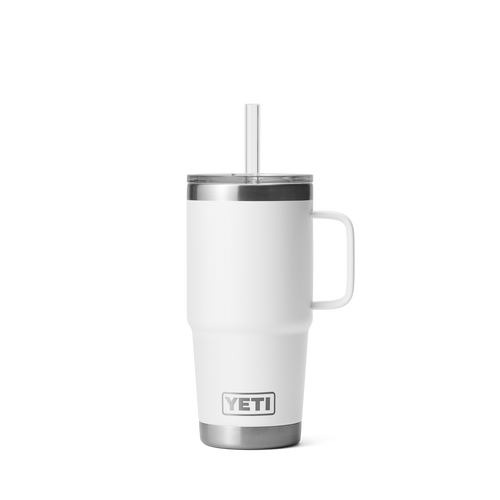 Yeti Rambler 25oz Straw Mug (White) - image 1