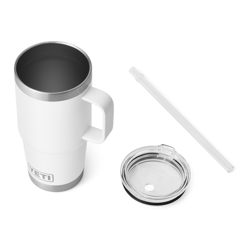 Yeti Rambler 25oz Straw Mug (White) - image 4