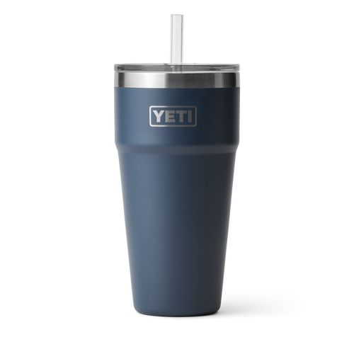 Yeti Rambler 26 oz  Straw Cup (Navy) - image 1