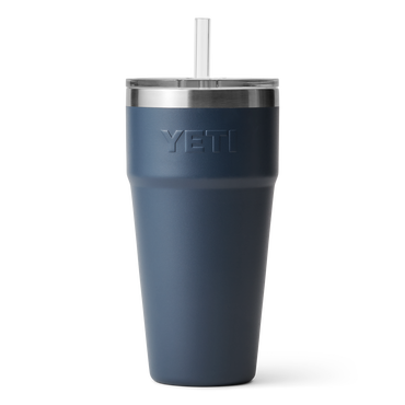 Yeti Rambler 26 oz  Straw Cup (Navy) - image 2
