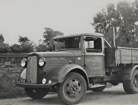 Stewarts History Delivery Truck