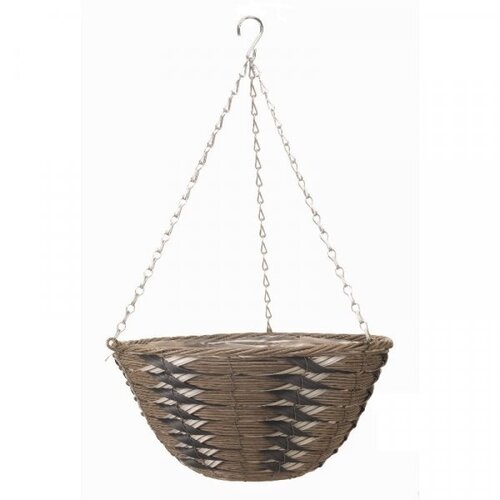 Kikuyu Faux Rattan Basket 14" - image 1