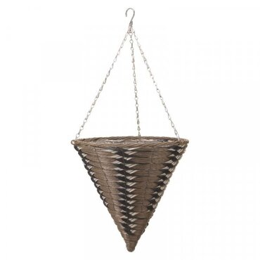 Kikuyu Faux Rattan Cone 14" - image 2