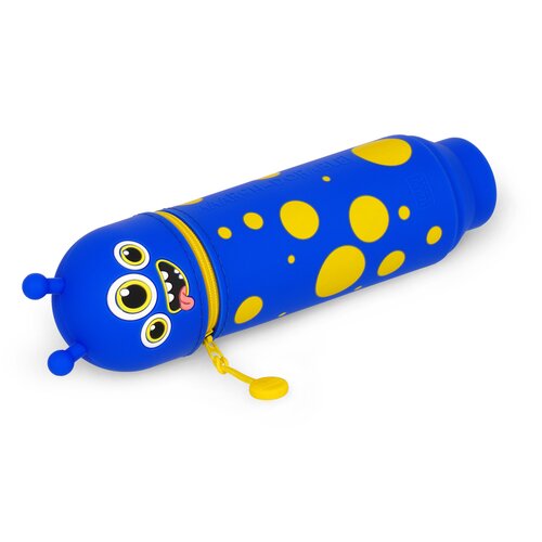 2-In-1 Silicone Pencil Case Kawaii Monster - image 3