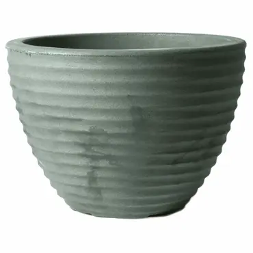 37cm Low Honey Pot Millstone Grey