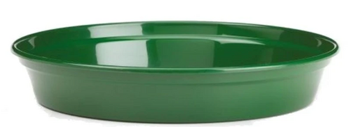 38.1cm (15") Green Flower Pot Saucer