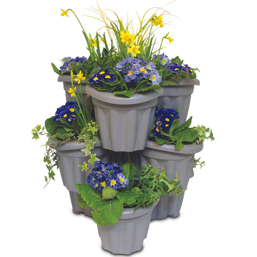 40cm 3 Cell Plastic Planter 6L - image 1