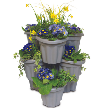 40cm 3 Cell Plastic Planter 6L - image 1