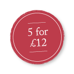 5 for £12