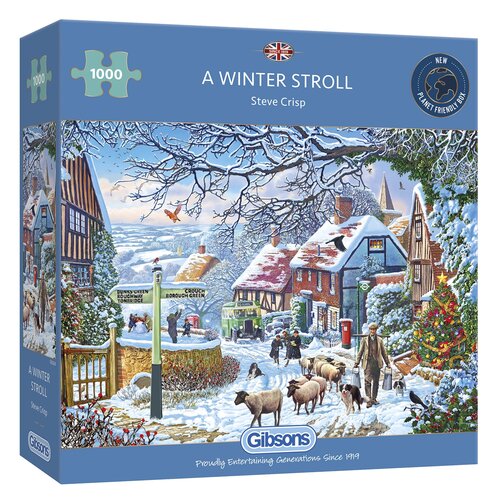 A Winter Stroll 1000 piece - image 1