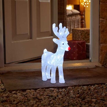 Acrylic Light Up Reindeer