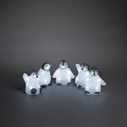 Acrylic Penguin Lights (Set of 5) - image 1