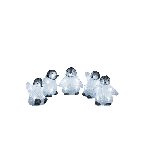 Acrylic Penguin Lights (Set of 5) - image 2