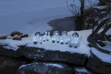 Acrylic Penguin Lights (Set of 5) - image 4