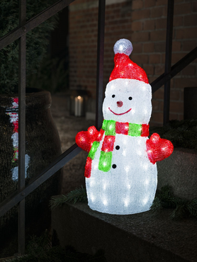 Acrylic Snowman Light (Medium) - image 3