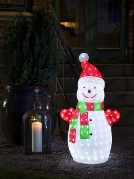 Acrylic Snowman Light (Large) - image 3