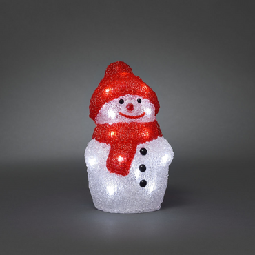 Acrylic Snowman Battery Light - image 1
