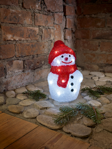 Acrylic Snowman Battery Light - image 3