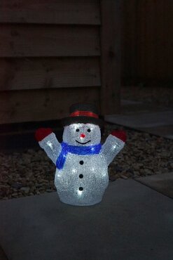 Acrylic Snowman Light (Small) - image 2