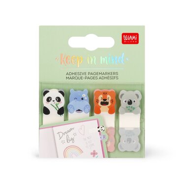 Adhesive Pagemarkers Cute Animals - image 1
