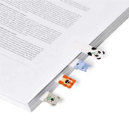 Adhesive Pagemarkers Cute Animals - image 3