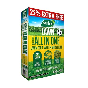 Aftercut All in One Lawn Feed & Moss Kill 80m 2 Box + 25% - image 1