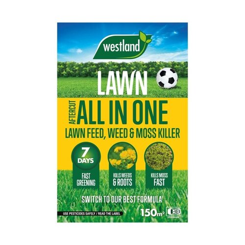 Aftercut Alll in One Lawn Feed & Moss Kill 150m 2 Box - image 2