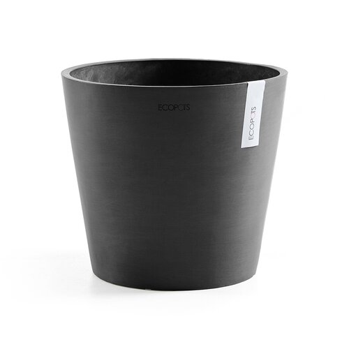 Amsterdam Eco Pot Black 60cm On Wheels - image 1