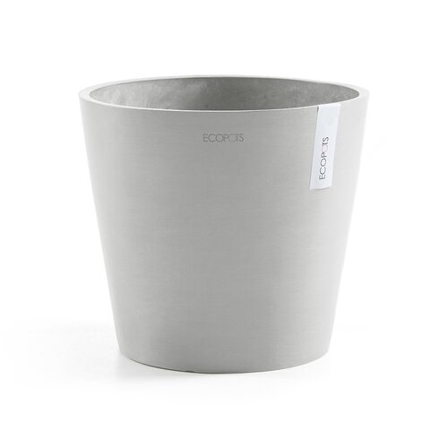 Amsterdam Eco Pot White Grey 30cm - image 1