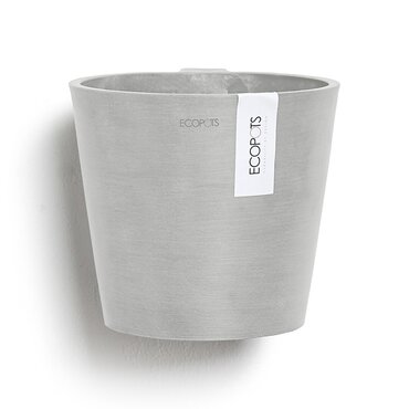 Amsterdam Wall Eco Pot White Grey 20cm - image 1