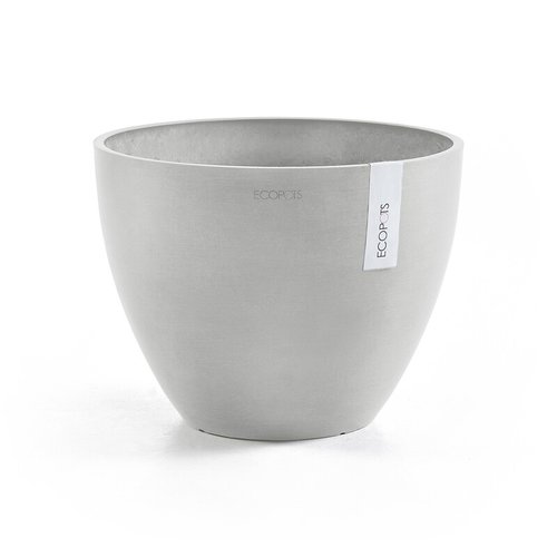 Antwerp Eco Pot White Grey 30cm - image 1