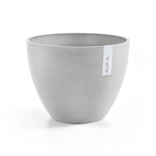 Antwerp Eco Pot White Grey 30cm - image 1