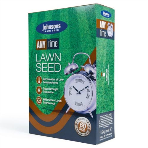 Johnsons Any Time Lawn Seed (60sqm 1.5kg) - image 1