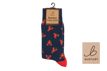 Bamboo Sock Larry Lobster 6-11