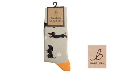 Bamboo Sock Sausage Doggie 4-7